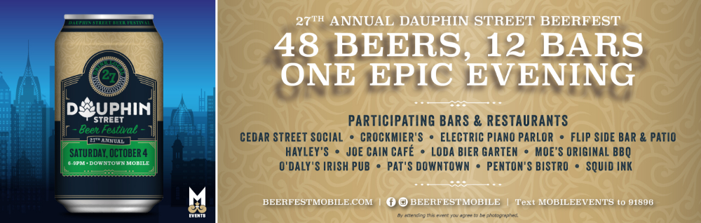 DAUPHIN STREET BEER FESTIVAL TICKETS ON SALE
