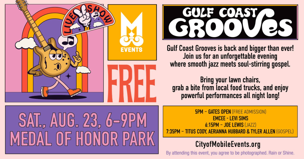 GULF COAST GROOVES RETURNS THIS WEEKEND
