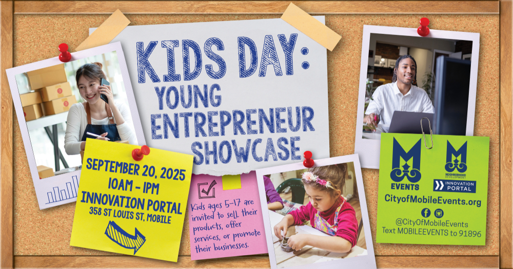 KIDS DAY YOUNG ENTREPRENEUR SHOWCASE COMING UP
