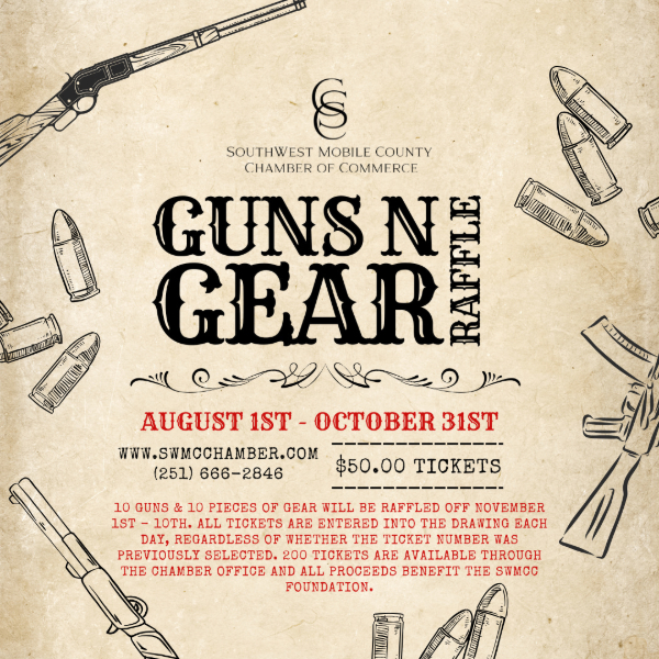 SWMCC GUNS & GEAR GIVEAWAY RAFFLE TICKETS ON SALE