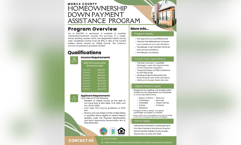 homeownership down payment assistance program kicks off