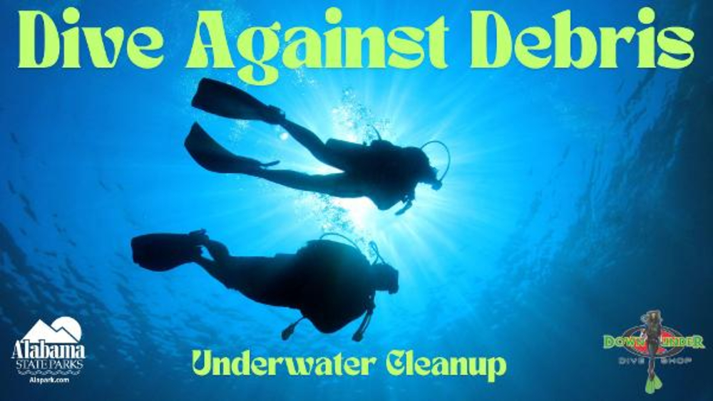DIVE AGAINST DEBRIS COMING TO GULF STATE PARK
