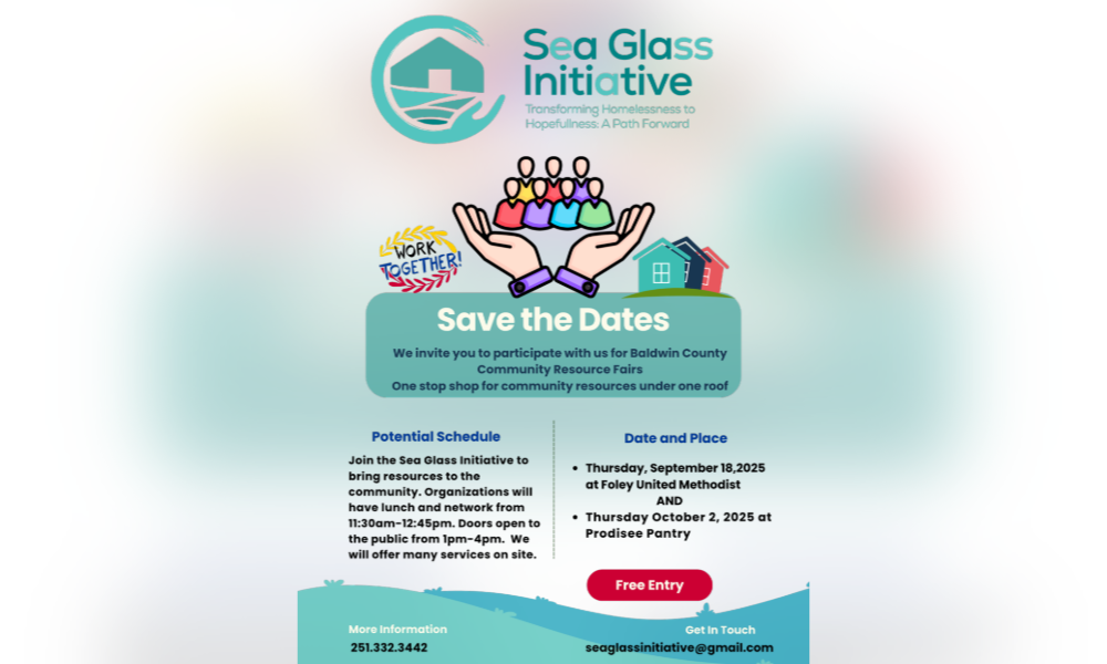 sea Glass Initiative resource fairs coming