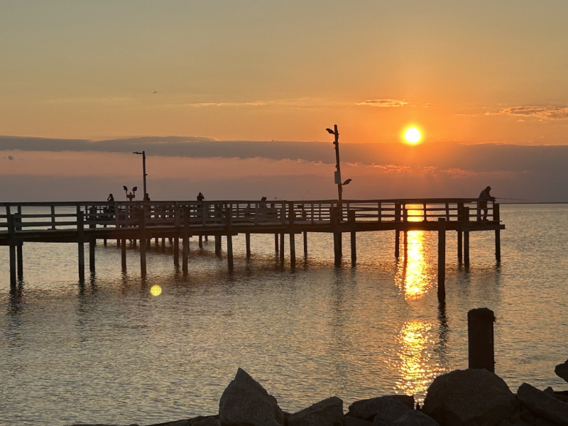 CEDAR POINT PIER REOPENS IN CODE