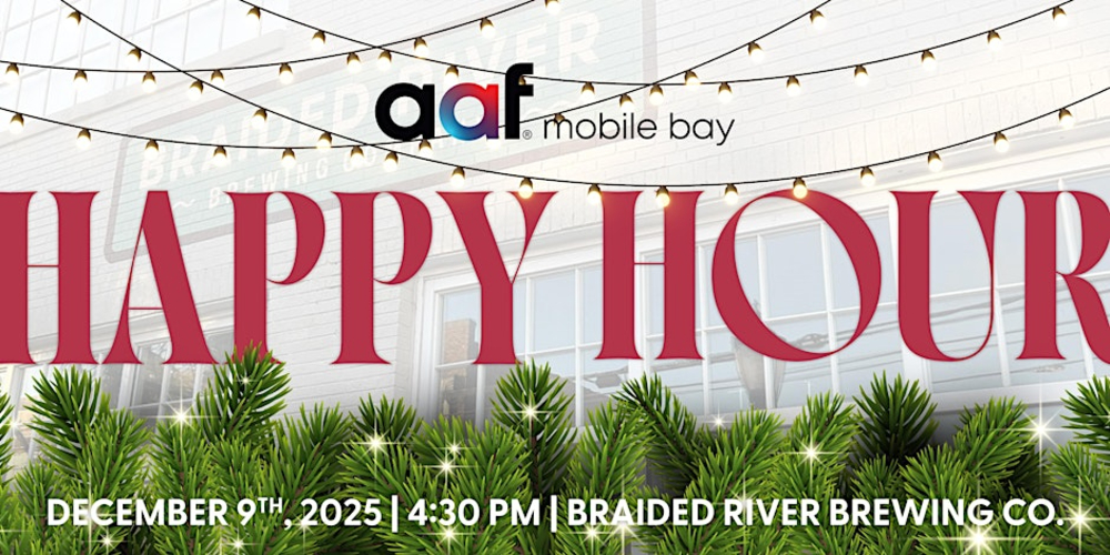 AAF MOBILE BAY HAPPY HOUR TO BE HELD DECEMBER 9