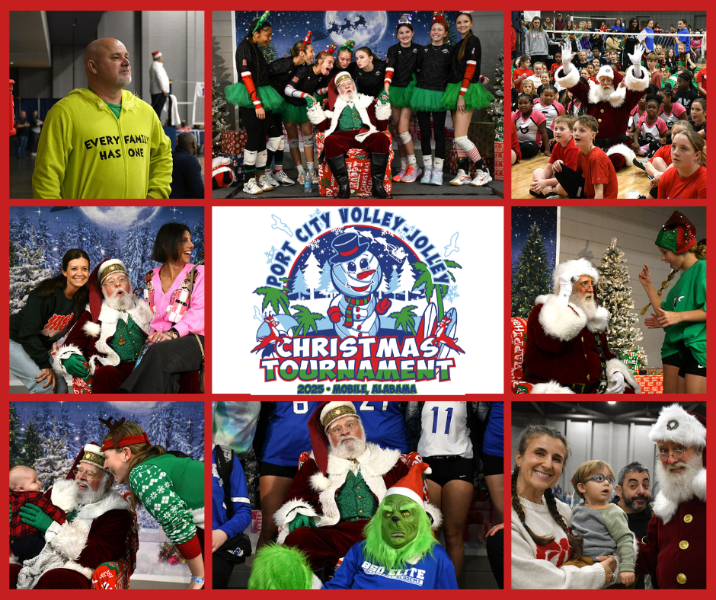 PORT CITY VOLLEY JOLLEY CHRISTMAS VOLLEYBALL TOURNAMENT THIS WEEKEND
