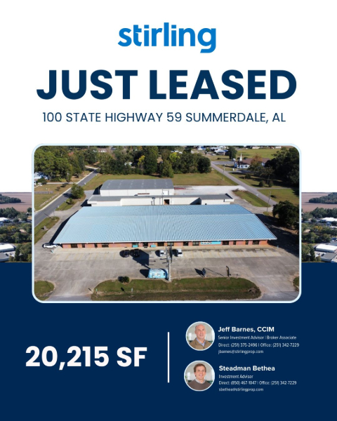 STIRLING DECEMBER 5 UPDATE