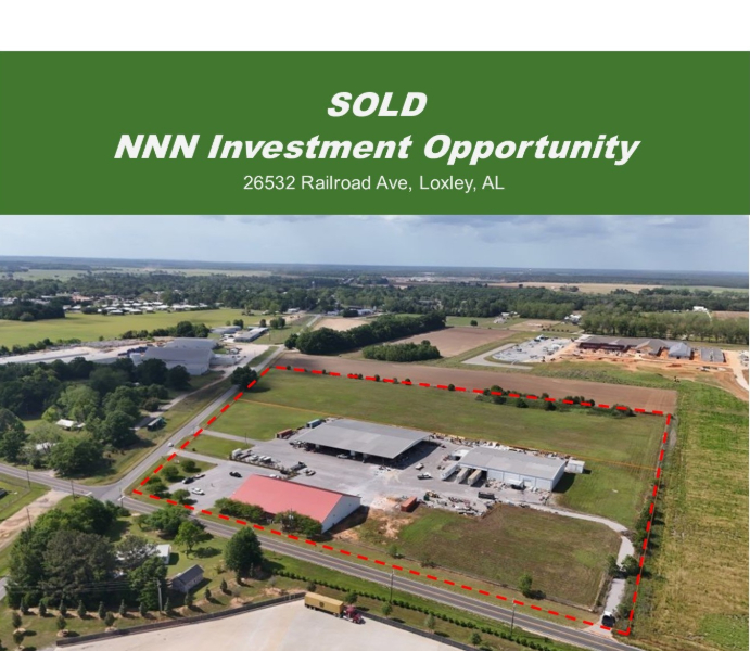 MERRILL P. THOMAS ANNOUNCES SALE OF LOXLEY PROPERTY