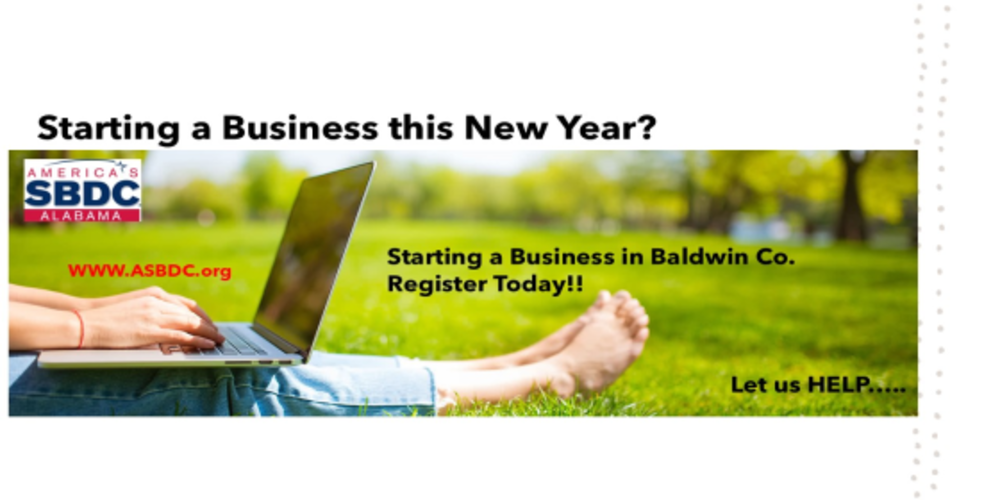 SBDC PLANS WORKSHOPS ON STARTING A BUSINESS IN BALDWIN COUNTY