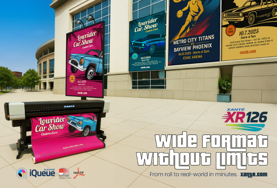 XANTÉ RELEASES HIGH-CAPACITY, WIDE-FORMAT PRODUCTION PRINTER