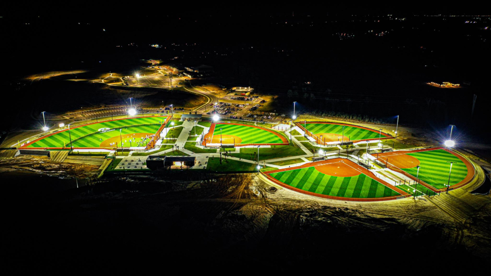 SARALAND ANNOUNCES COMPLETION OF THE LAND SPORTS COMPLEX