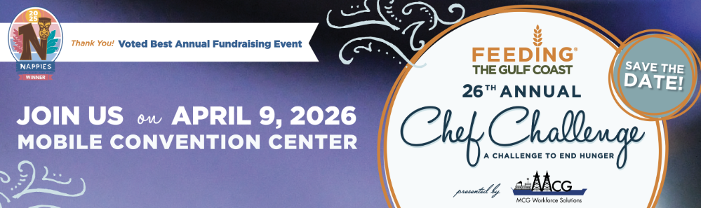 FEEDING THE GULF COAST TO HOST CHEF CHALLENGE