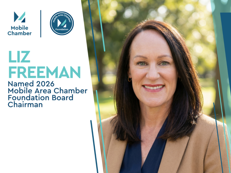 MOBILE AREA CHAMBER FOUNDATION NAMES CHAIRMAN, ADDS BOARD MEMBERS