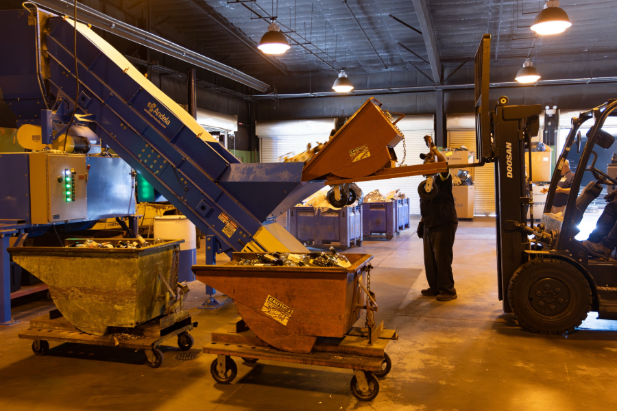 MOBILE COUNTY RECYCLING CENTER GETS UPGRADE FOR GLASS