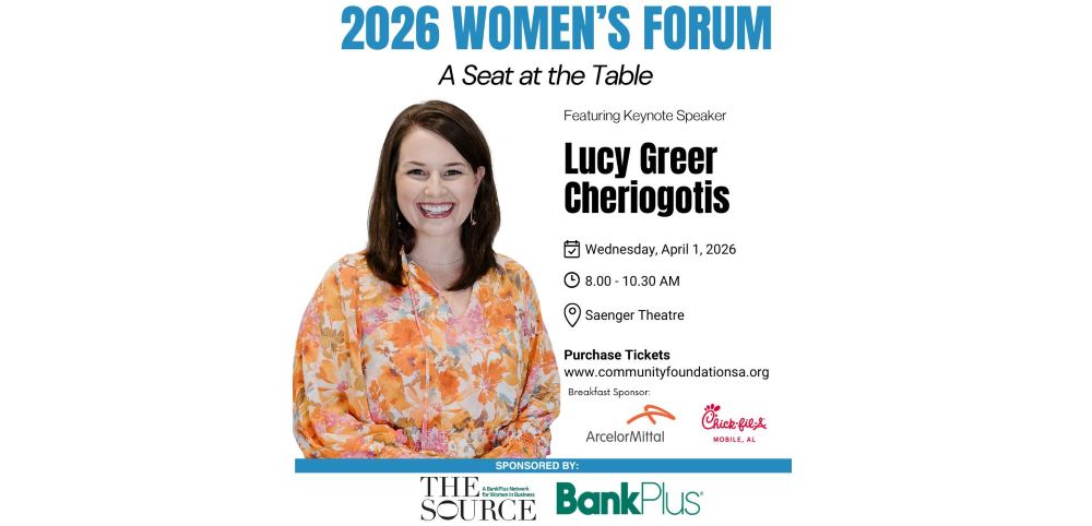 WOMEN’S FORUM COMING TO SAENGER