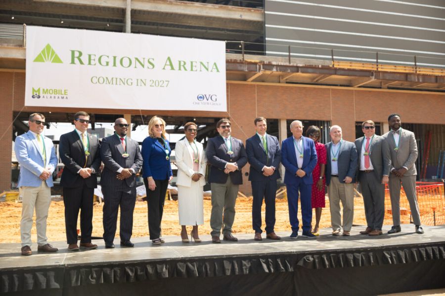MOBILE ARENA TO BE NAMED AFTER REGIONS