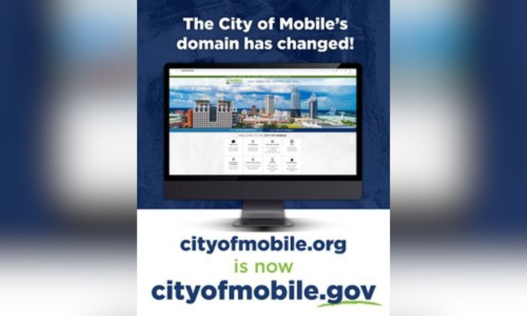 City Of Mobile Website Transitions To .gov Domain