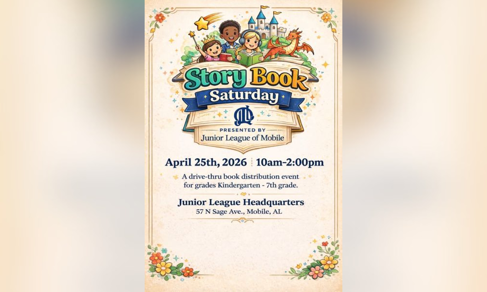 junior league to give away books tomorrow