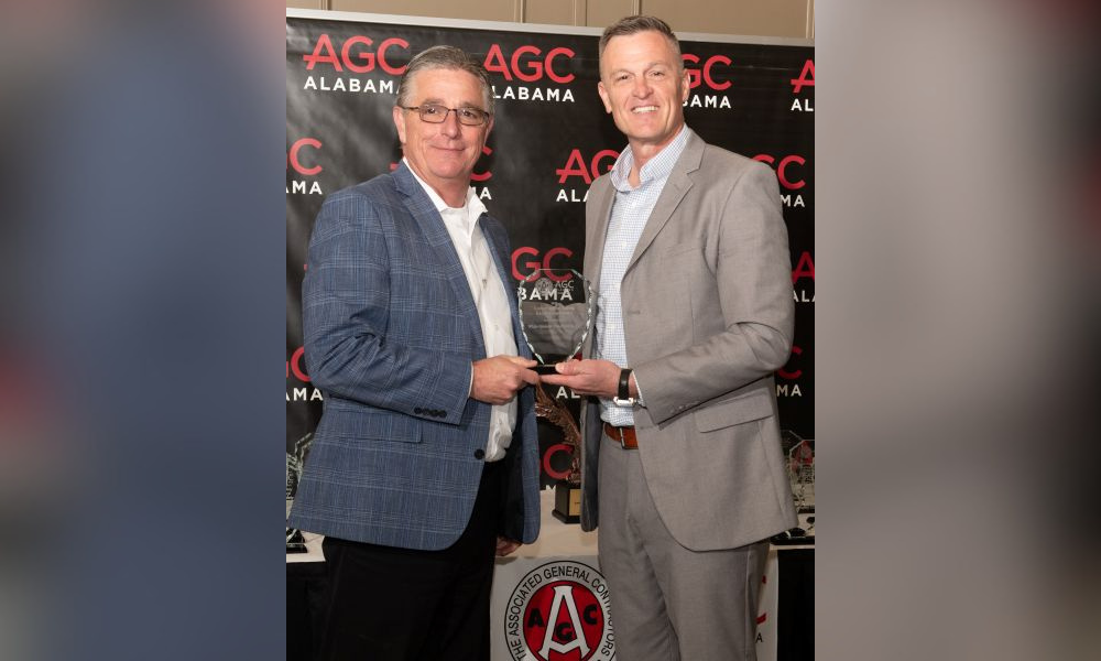 white-spunner construction receives 22nd consecutive award for safety