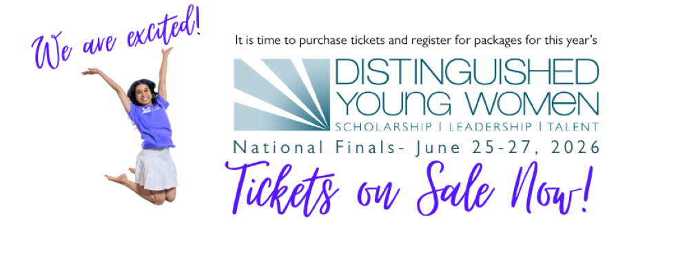 DISTINGUISHED YOUNG WOMEN FINALS COMING TO MOBILE