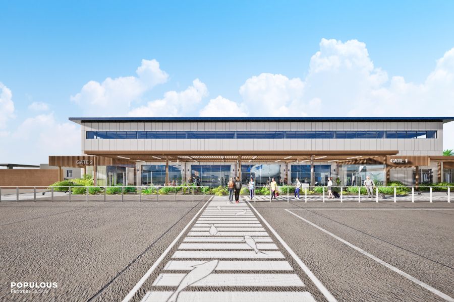 GULF SHORES AIRPORT ADVANCES $15-MILLION TERMINAL EXPANSION