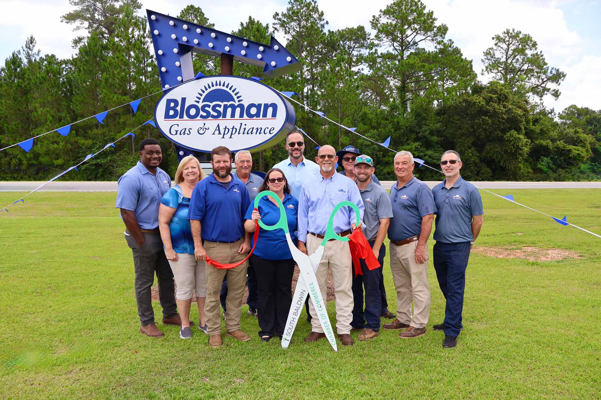 Blossman Reopens Renovated Showroom, Celebrates 75 Years