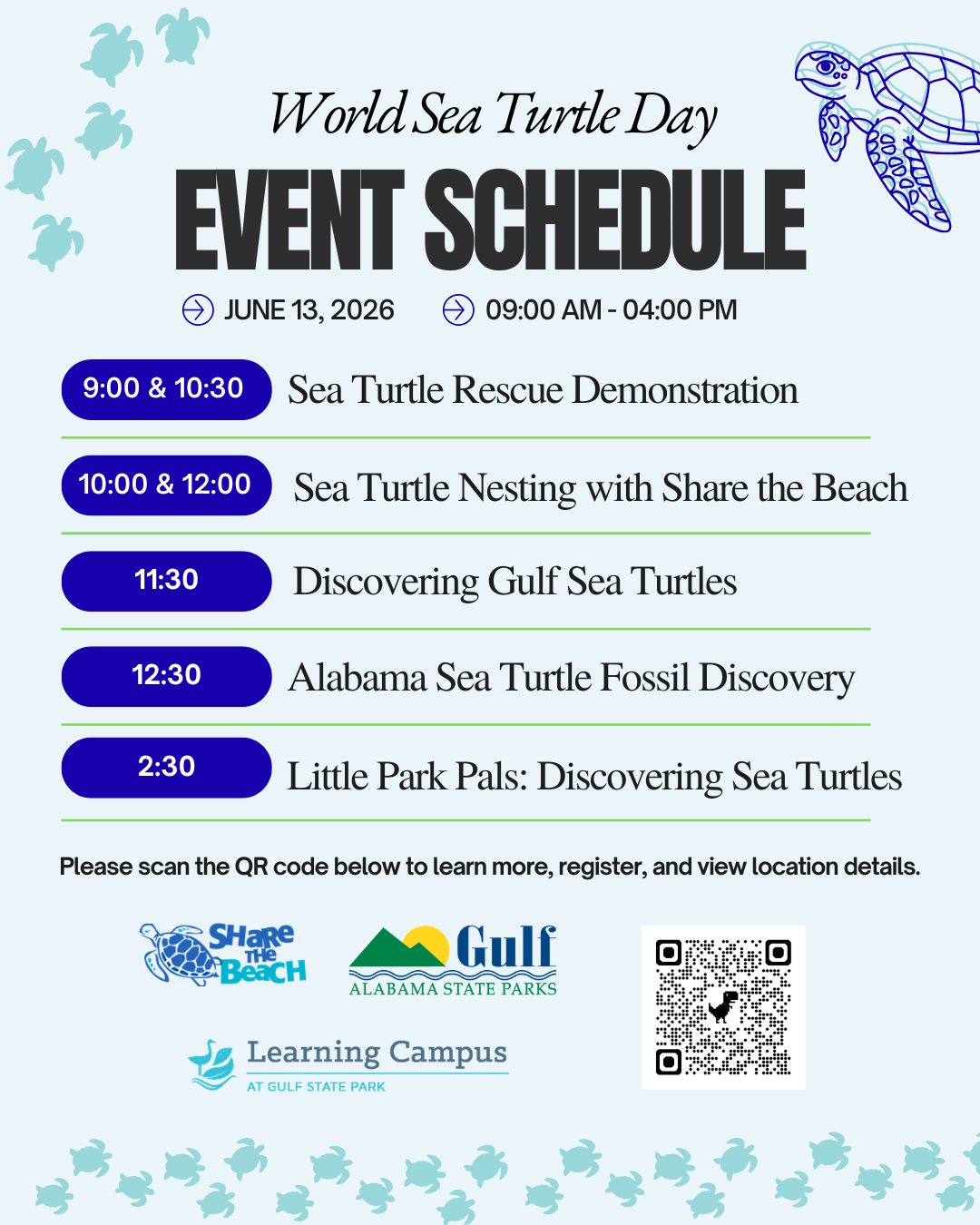 Sea Turtle Event Coming To Gulf State Park