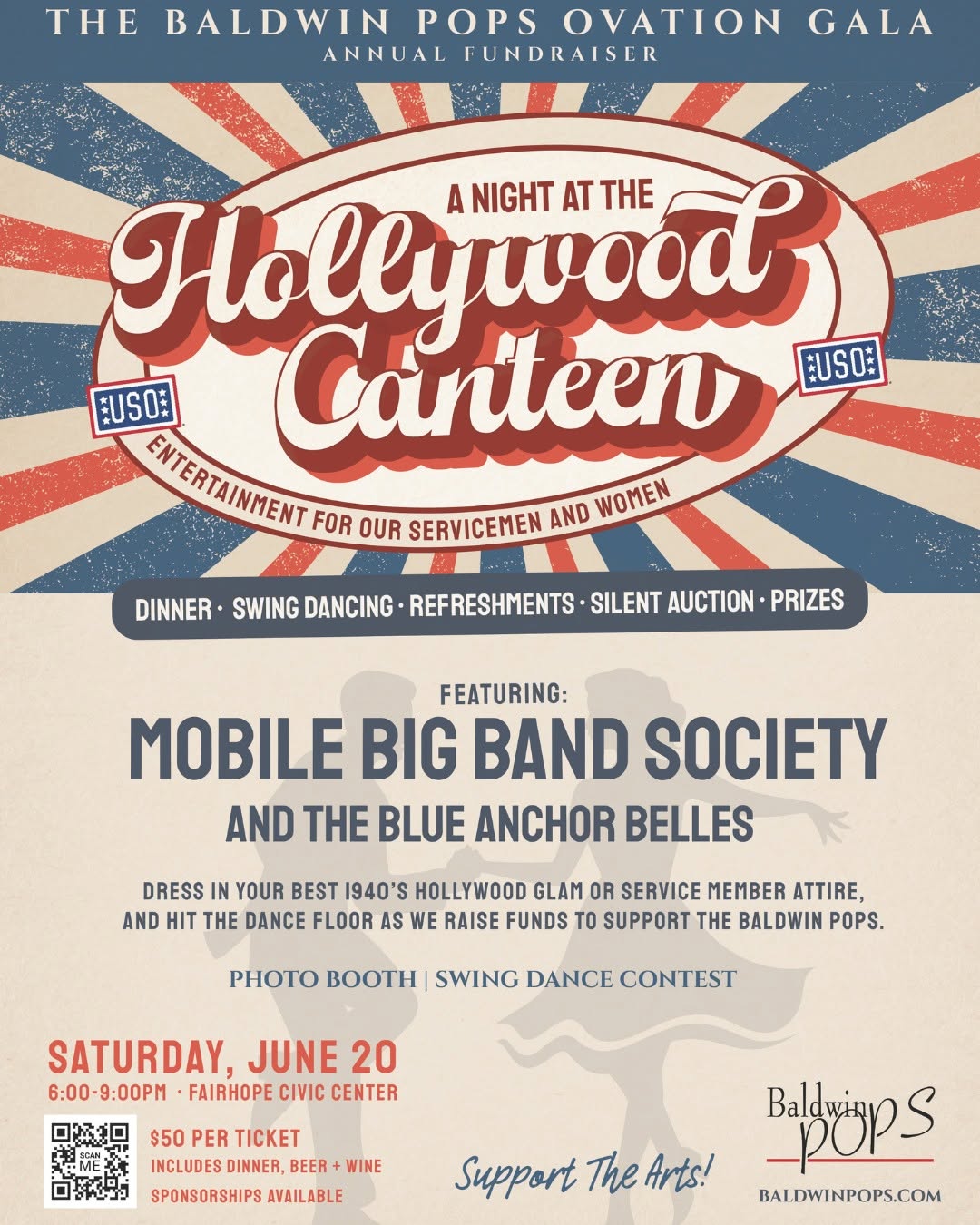 baldwin pops fundraiser coming up
