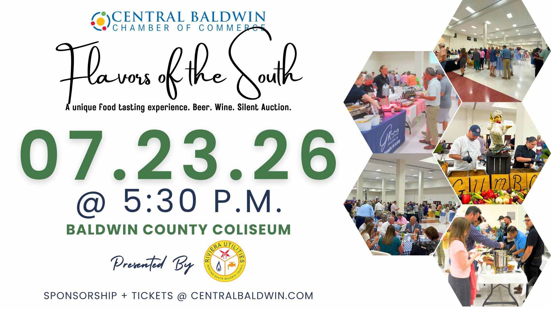 Central Baldwin Chamber Announces Flavors Of The South