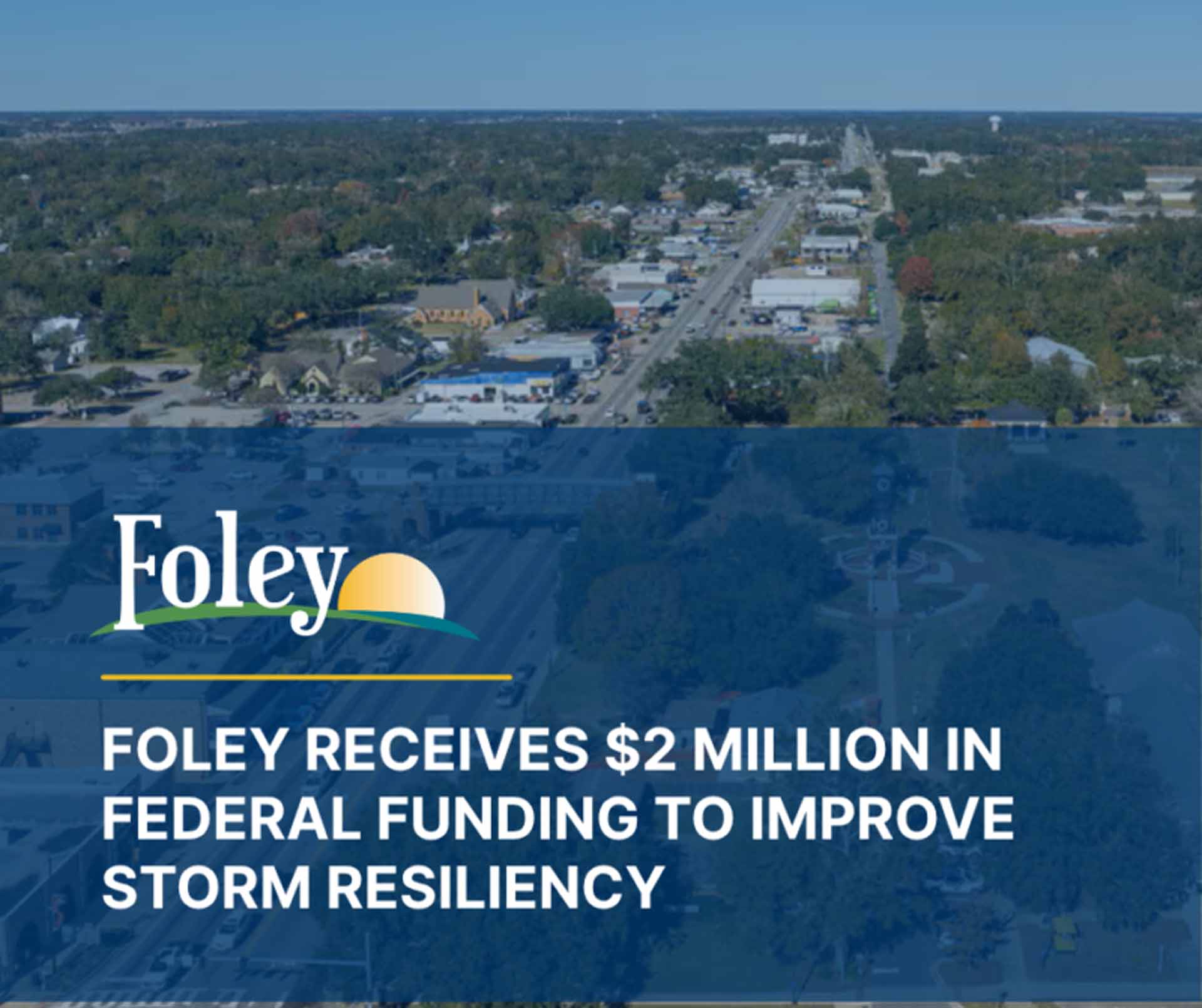 Utility Upgrade Funding Secured For Foley