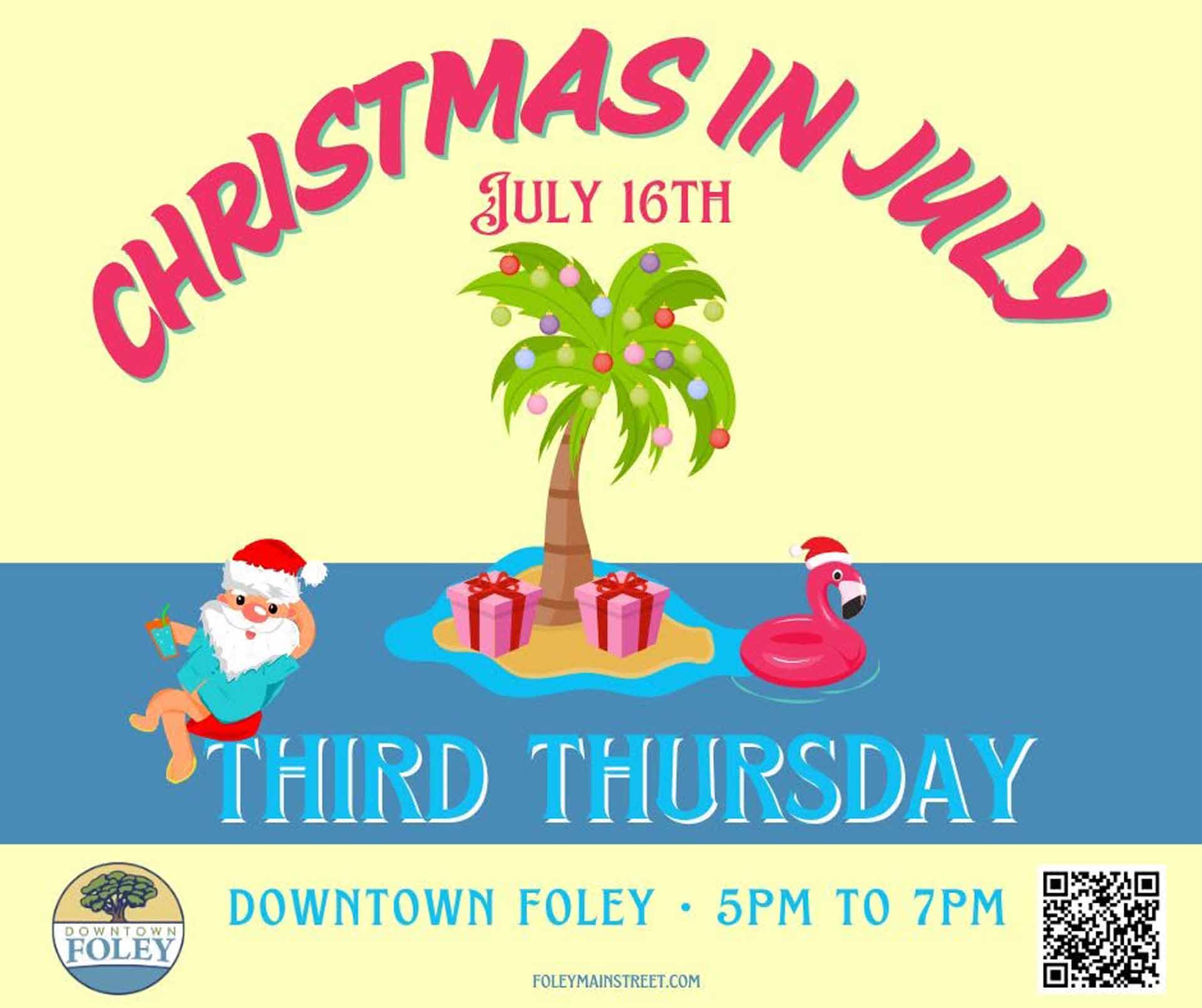 Foley Main Street Kicks Off Christmas In July