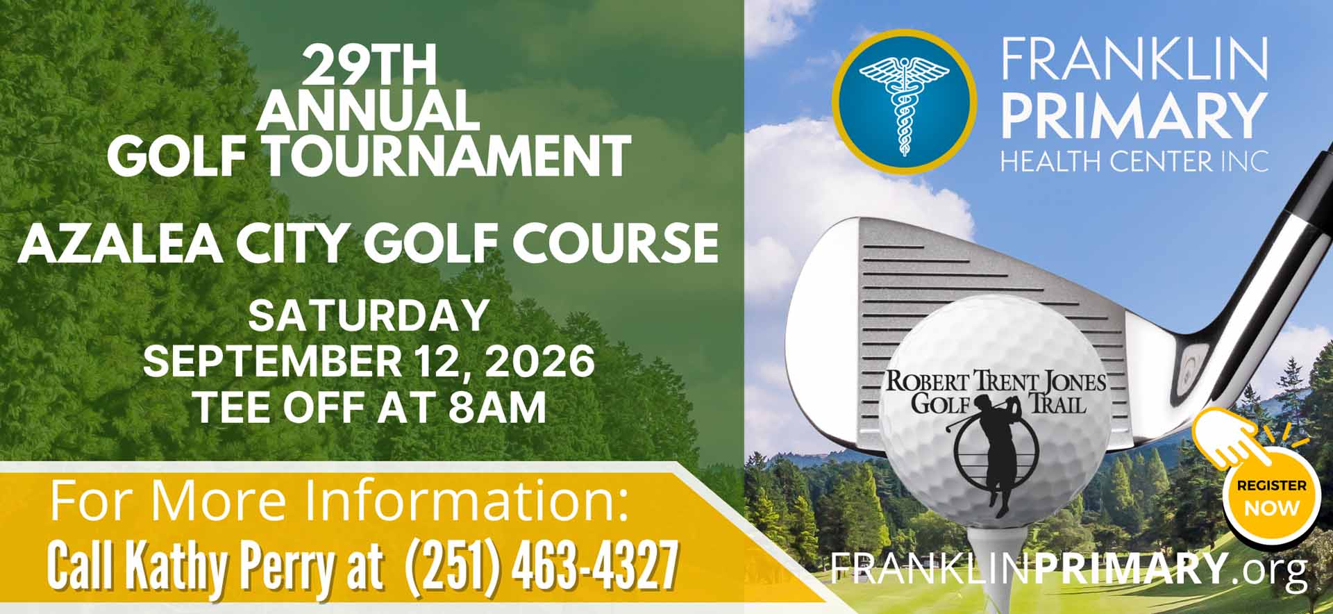 Franklin Primary Health Center Announces Tournament