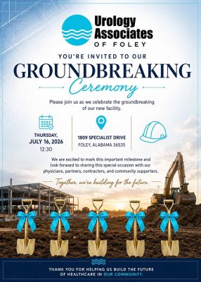 Urology Associates To Host Foley Groundbreaking On July 16