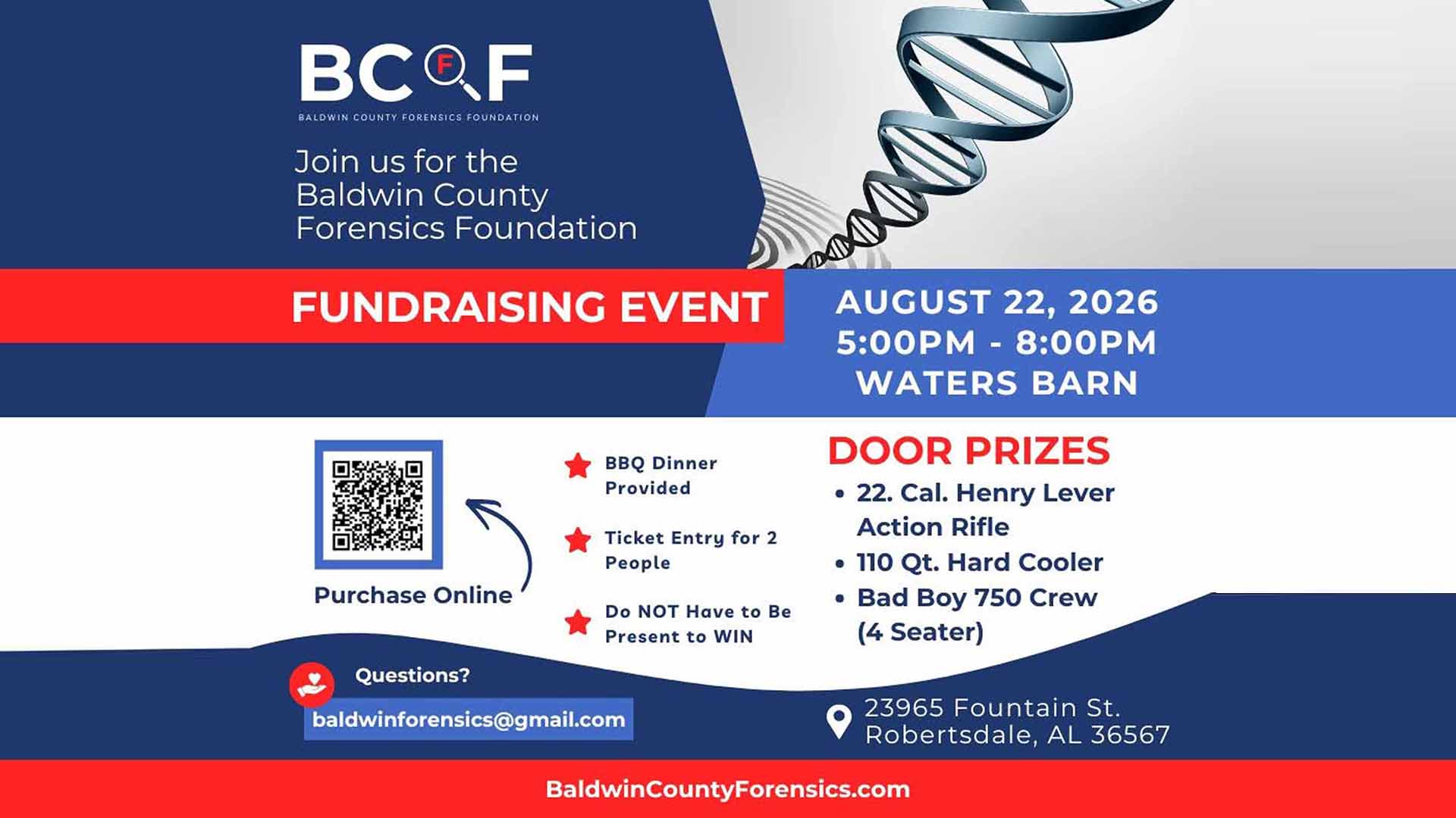 Baldwin County Forensics Foundation Fundraiser Announced
