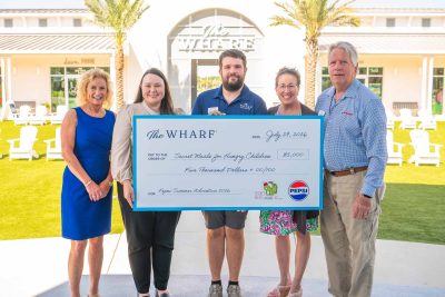 THE WHARF, PEPSI DONATE TO HUNGRY CHILDREN PROGRAM