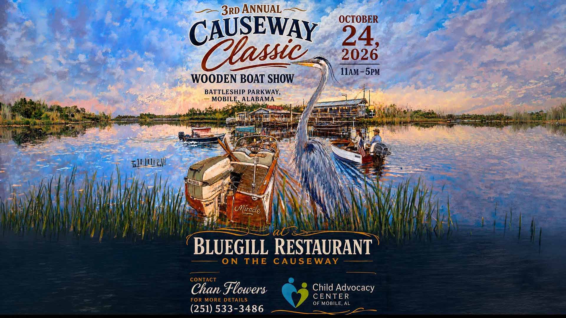 Causeway Classic Wooden Boat Show To Benefit CAC