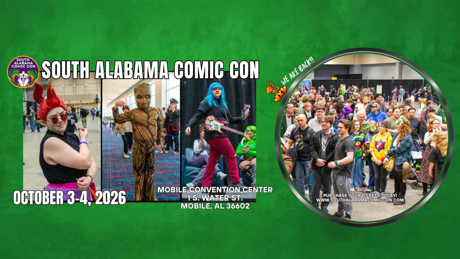 South Alabama Comic Con Returning To Mobile
