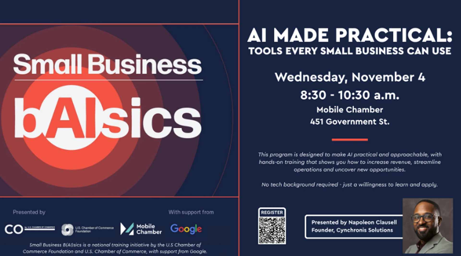 AI Workshop Coming To Mobile Chamber
