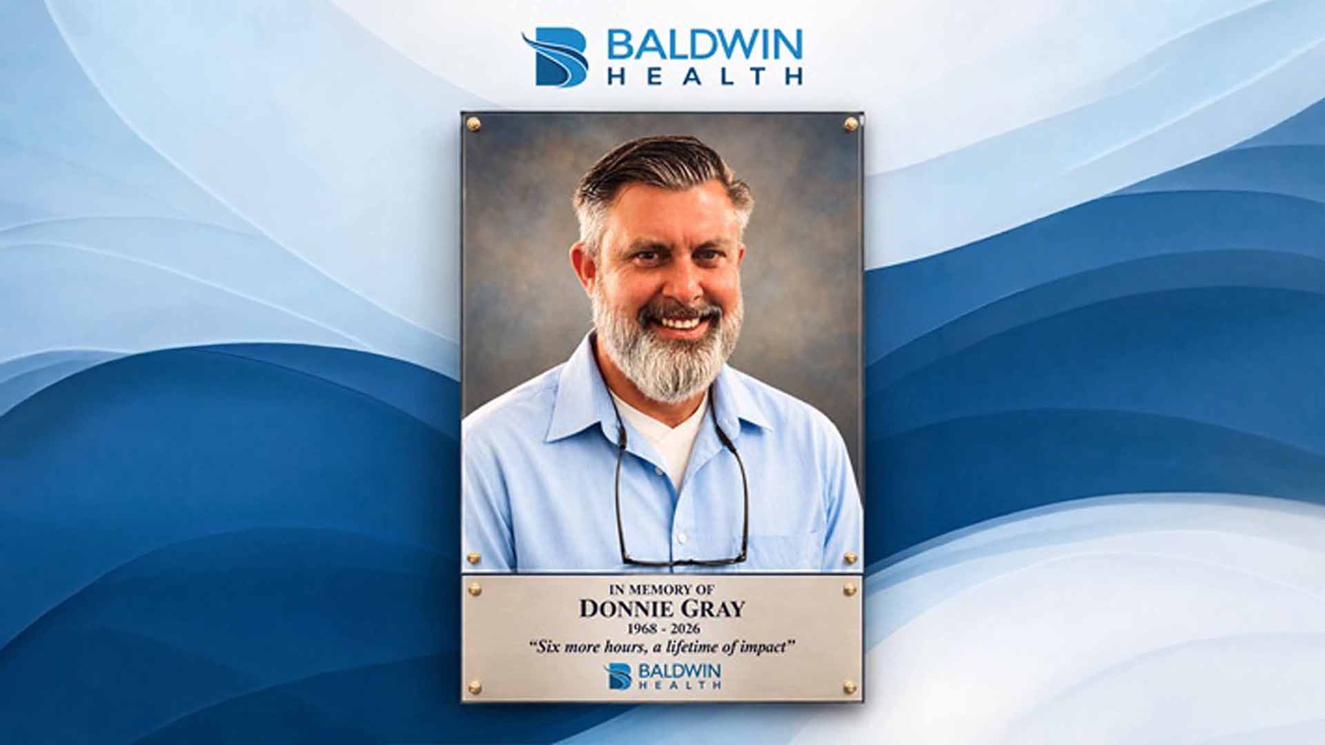 Baldwin Health Dedicates Micu Memorial To Longtime Nurse
