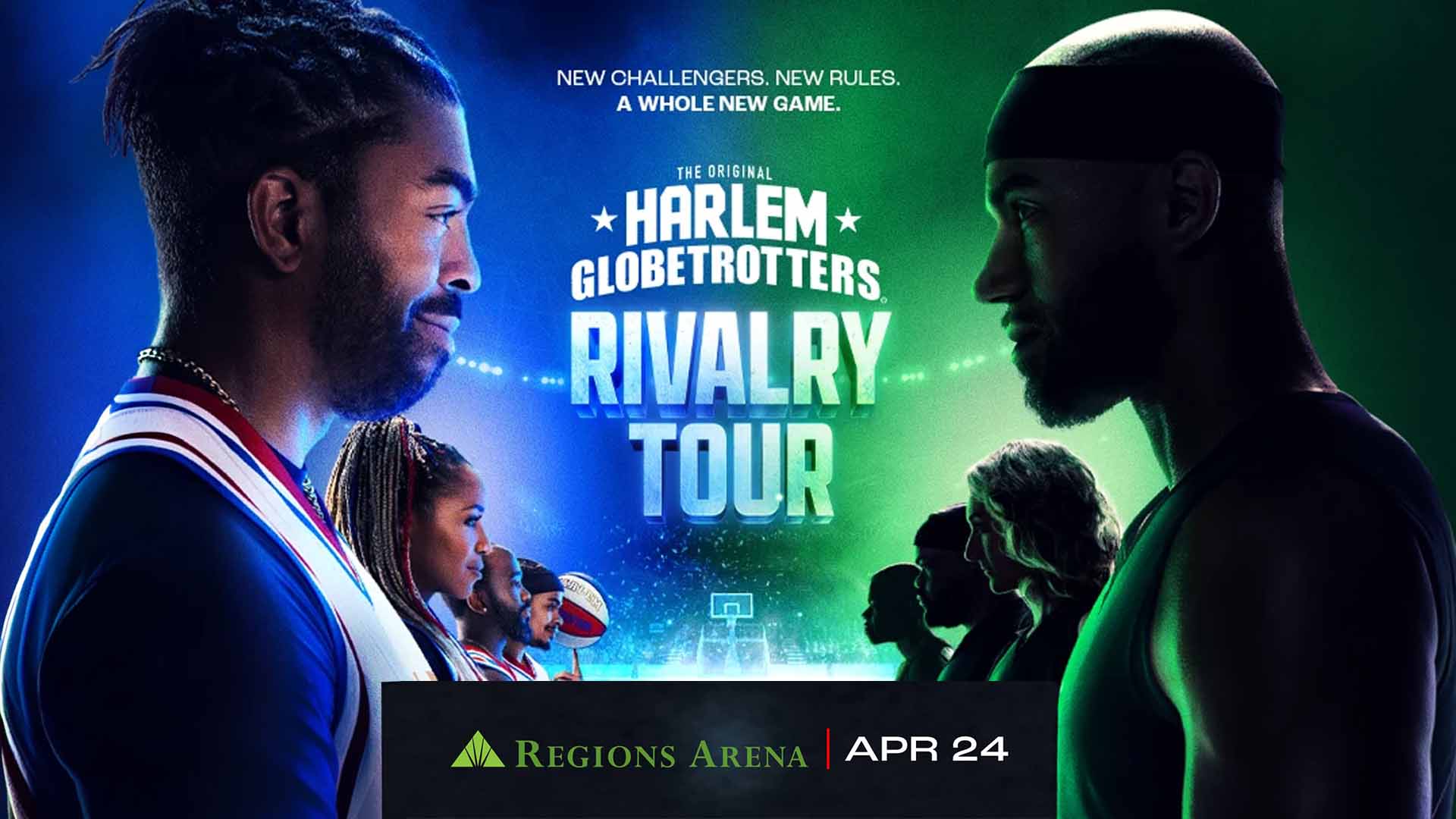 Harlem Globetrotters To Play At Regions Arena On April 24