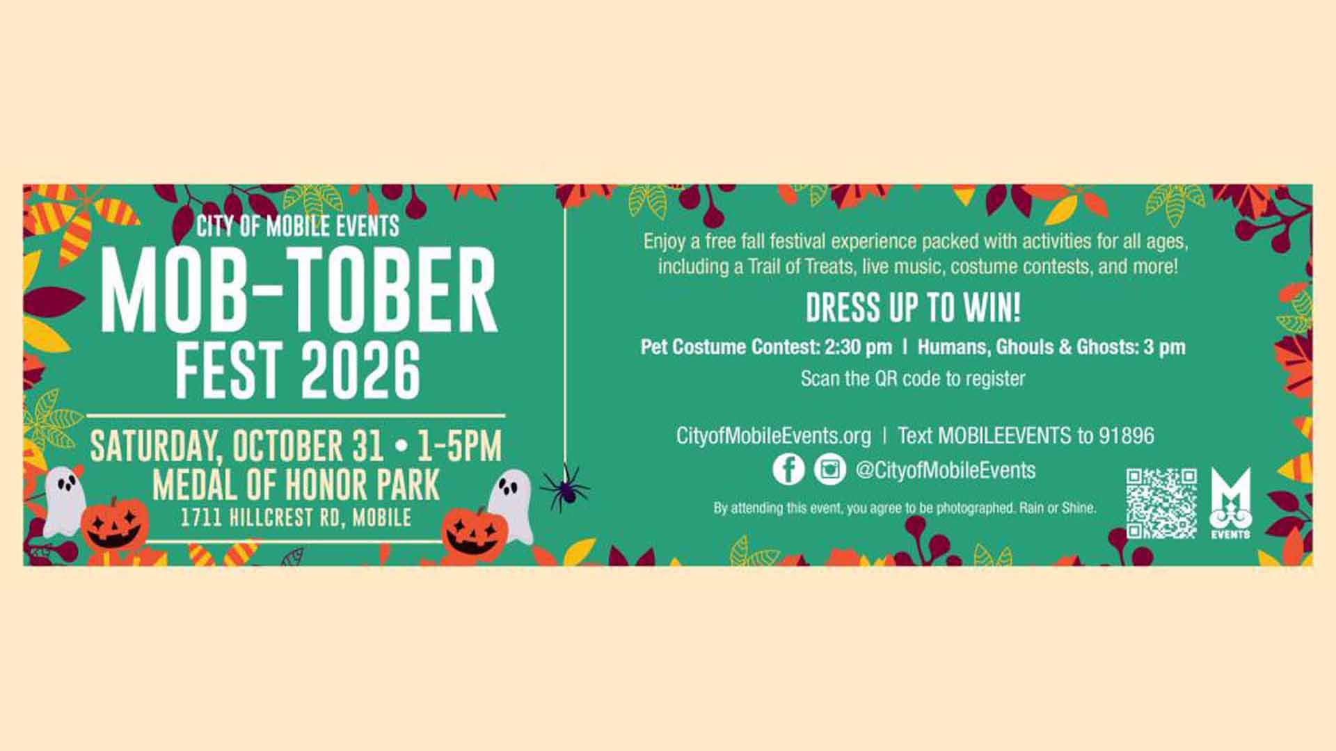 Mob-Tober Fest Coming Up