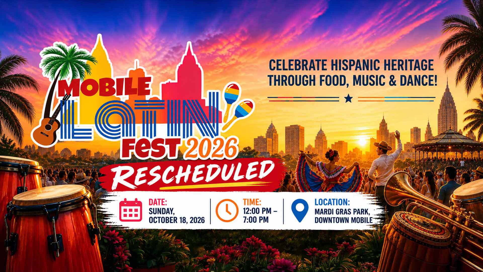 Mobile Latin Fest Coming To Mardi Gras Park