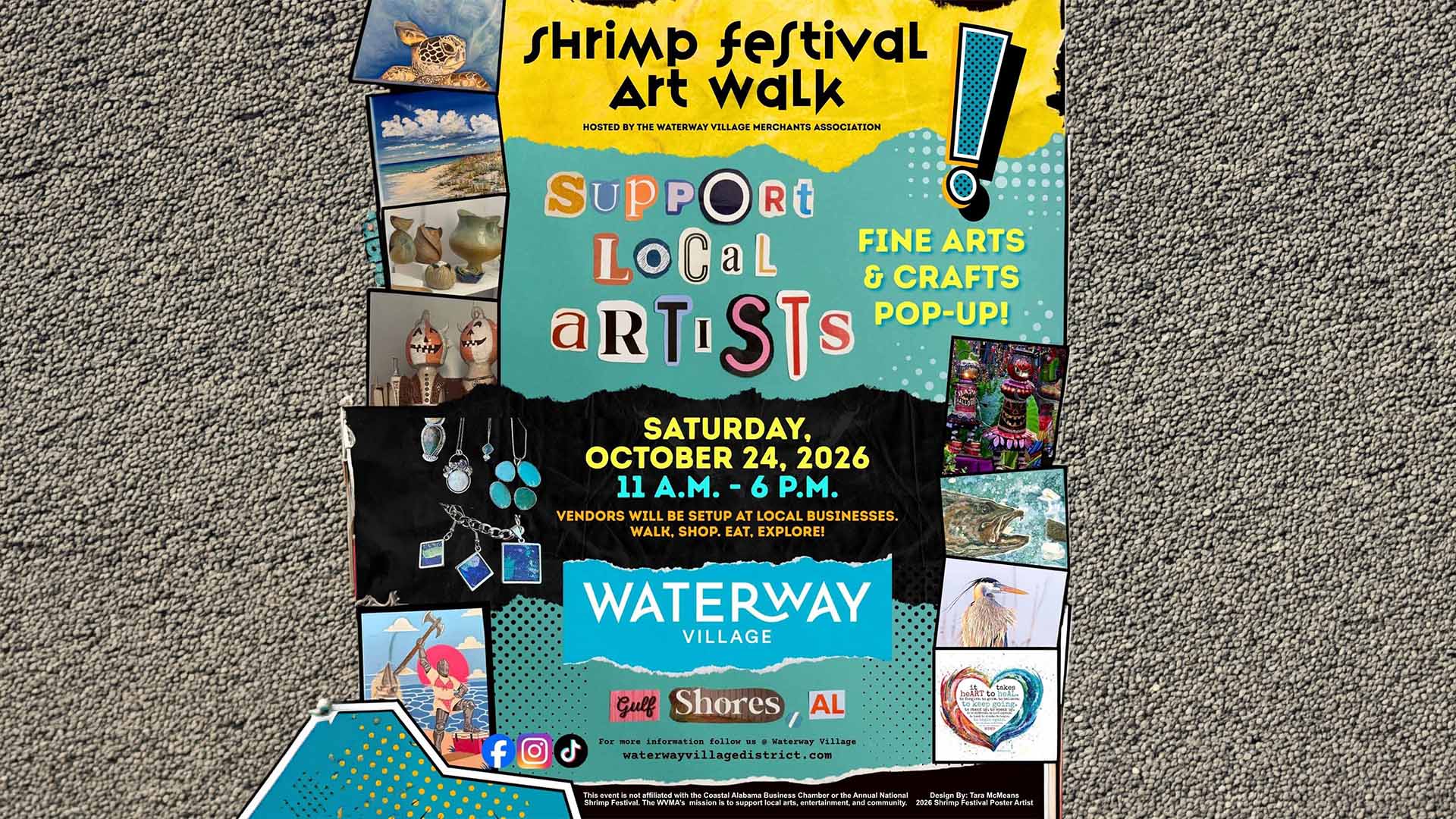 Shrimp Festival Art Walk Pop-Up Coming To Gulf Shores