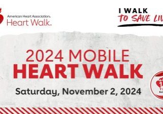 2024 MOBILE HEART WALK TO BE HELD ON NOVEMBER 2