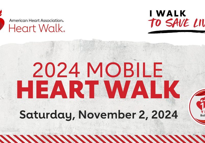 2024 MOBILE HEART WALK TO BE HELD ON NOVEMBER 2