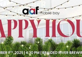 AAF MOBILE BAY HAPPY HOUR TO BE HELD DECEMBER 9