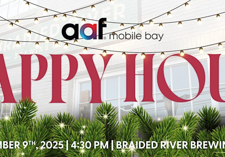 AAF MOBILE BAY HAPPY HOUR TO BE HELD DECEMBER 9