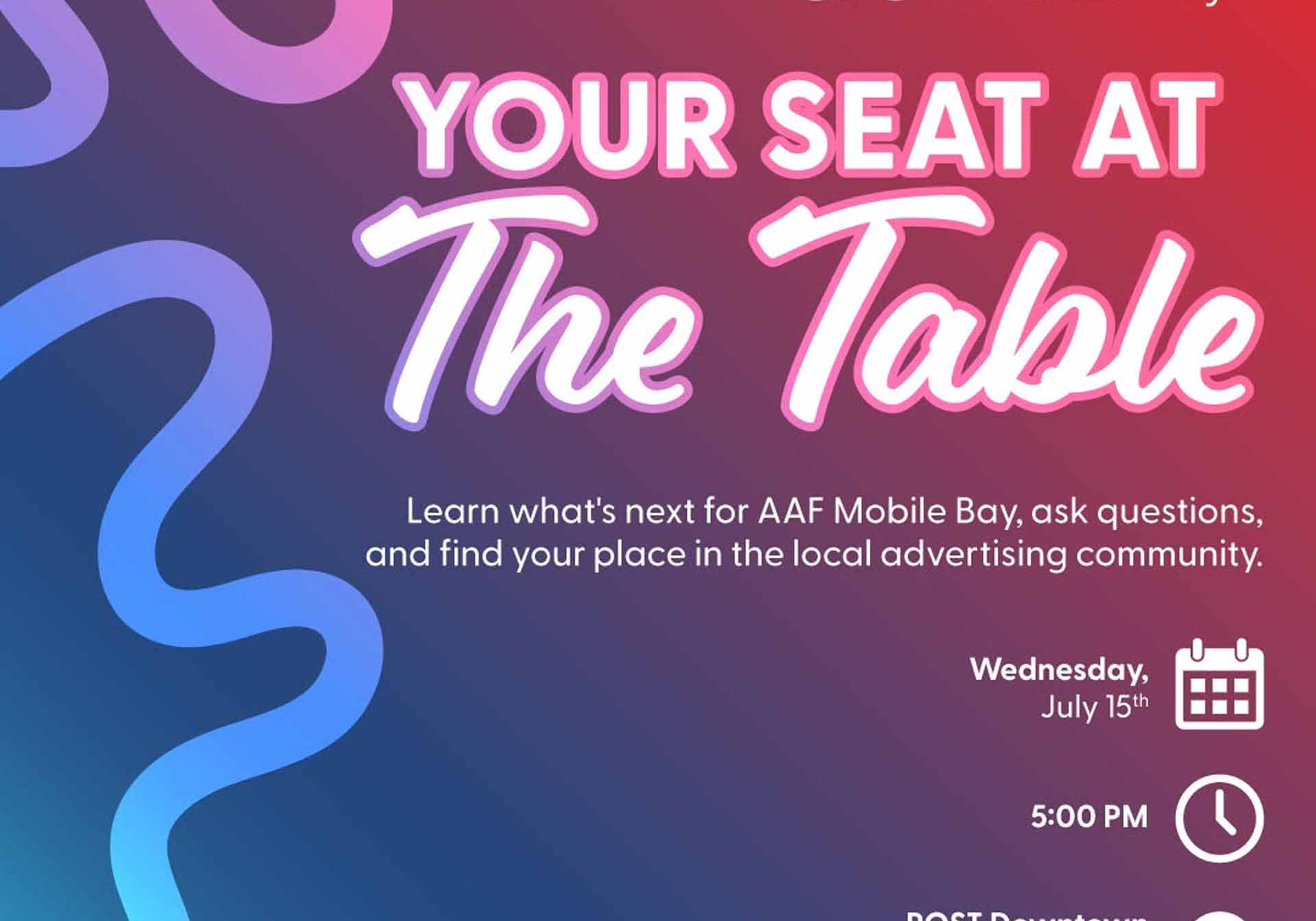 AAF Mobile Bay To Host Informational Session On July 15
