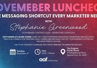 AAF Mobile Bay To Host Lunch And Learn On November 3