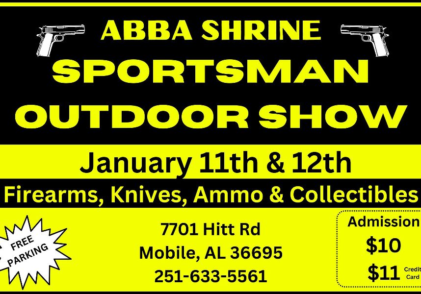 ABBA SHRINERS GUN SHOW DATES ANNOUNCED